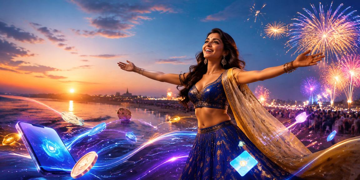 Traditional Andar Bahar cards spread